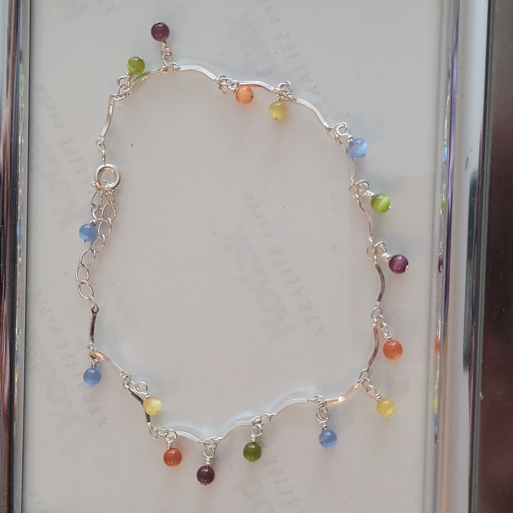 Color Beaded Anklet